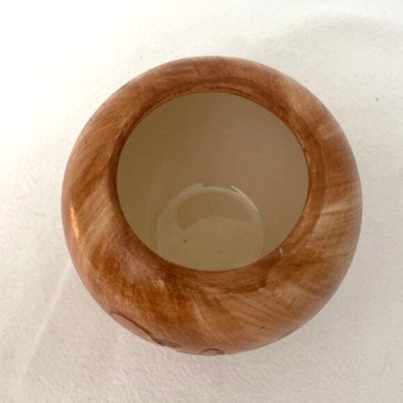 Binishtaa Navajo Pottery Vase Native American Etched Petroglyph - Picture 5 of 7